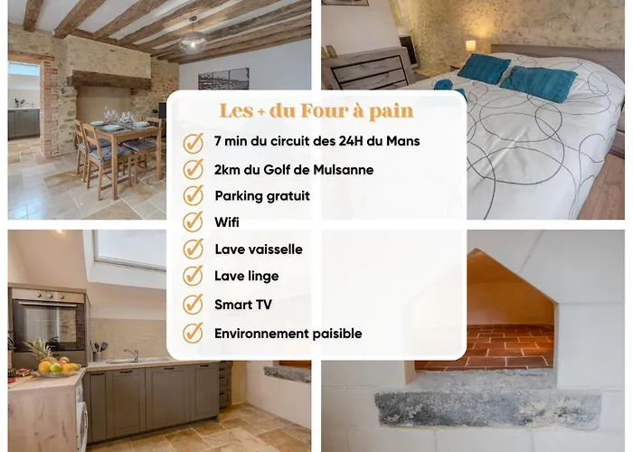 Le Four A Pain - Parking - Circuit Des 24h Du Mans A 7 Min - Golf De A 2 Min *